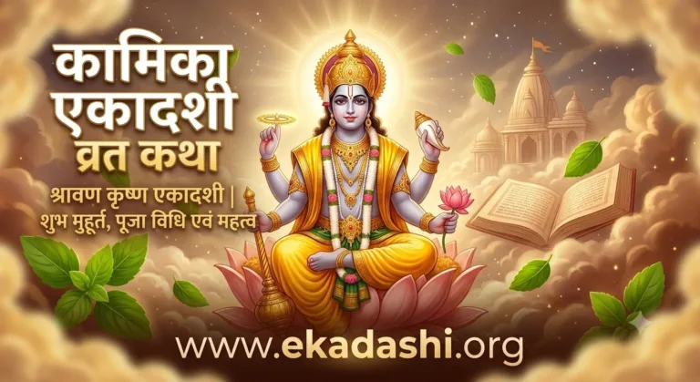 Kamika Ekadashi 2026: श्रावण कामिका एकादशी व्रत कथा, शुभ मुहूर्त और तुलसी पूजा का महत्व