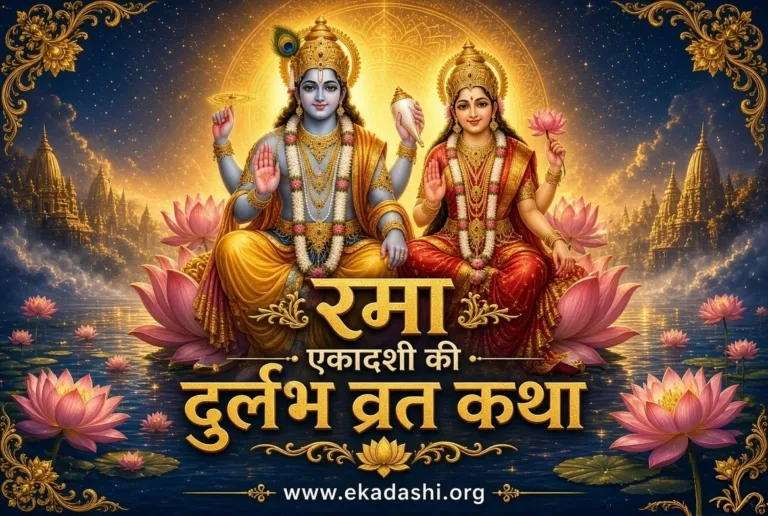 रमा एकादशी व्रत कथा व महत्व | Rama Ekadashi Vrat Katha, Vidhi & Significance
